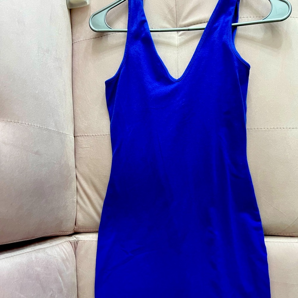 Blue mini dress :)